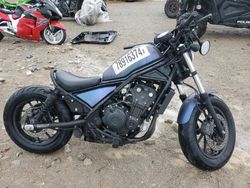 Salvage motorcycles for sale at Tanner, AL auction: 2021 Honda CMX500 A