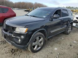 Salvage cars for sale at Windsor, NJ auction: 2011 Jeep Grand Cherokee Overland