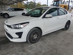 KIA salvage cars for sale: 2021 KIA Rio LX