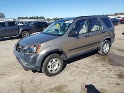 Salvage cars for sale at Harleyville, SC auction: 2005 Honda CR-V LX