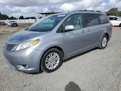 Salvage cars for sale at San Diego, CA auction: 2013 Toyota Sienna XLE