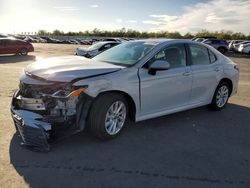 Salvage cars for sale at Fresno, CA auction: 2024 Toyota Camry LE