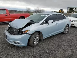 Honda Civic ex Vehiculos salvage en venta: 2012 Honda Civic EX