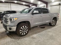 Toyota Tundra Crewmax Limited salvage cars for sale: 2020 Toyota Tundra Crewmax Limited