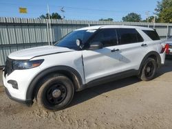 Salvage cars for sale at Shreveport, LA auction: 2022 Ford Explorer Police Interceptor