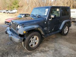 Jeep salvage cars for sale: 2010 Jeep Wrangler Sport