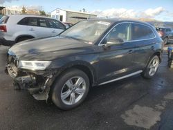 Salvage cars for sale at San Martin, CA auction: 2018 Audi Q5 Premium Plus