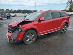 Vehiculos salvage en venta de Copart Dunn, NC: 2015 Dodge Journey Crossroad