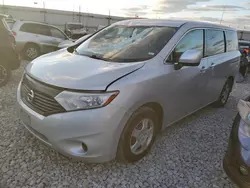 Salvage cars for sale at Cahokia Heights, IL auction: 2016 Nissan Quest S