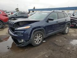 Jeep salvage cars for sale: 2015 Jeep Cherokee Latitude