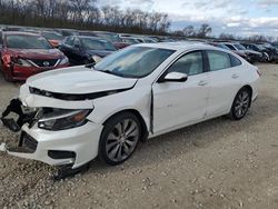 Salvage cars for sale at Pekin, IL auction: 2016 Chevrolet Malibu Premier