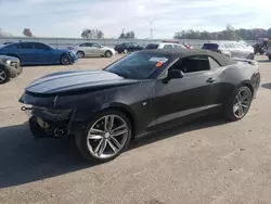 Salvage cars for sale at Dunn, NC auction: 2016 Chevrolet Camaro LT