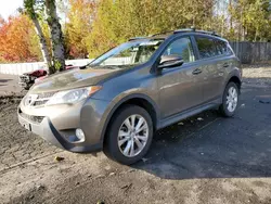 Salvage cars for sale at Portland, OR auction: 2015 Toyota Rav4 Limited