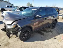 Salvage cars for sale at Pekin, IL auction: 2018 Mitsubishi Outlander SE