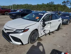 Salvage cars for sale at Greenwell Springs, LA auction: 2022 Toyota Camry XSE