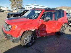 Salvage cars for sale at Albuquerque, NM auction: 2016 Jeep Renegade Trailhawk