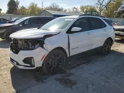 Salvage cars for sale at Wichita, KS auction: 2023 Chevrolet Equinox RS