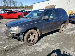 Salvage cars for sale at Spartanburg, SC auction: 2007 Chevrolet Trailblazer LS