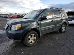 Salvage cars for sale at Eugene, OR auction: 2006 Honda Pilot LX