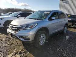 Salvage SUVs for sale at auction: 2016 Honda CR-V EXL