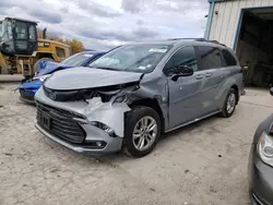 Salvage cars for sale at Chambersburg, PA auction: 2023 Toyota Sienna XSE