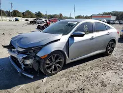 Honda salvage cars for sale: 2021 Honda Civic Sport