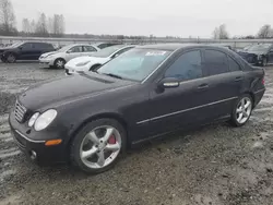 Salvage cars for sale at Arlington, WA auction: 2006 Mercedes-Benz C 230