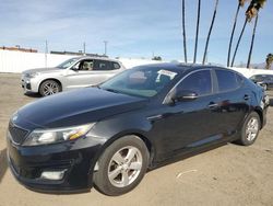 Salvage cars for sale at Van Nuys, CA auction: 2015 KIA Optima LX