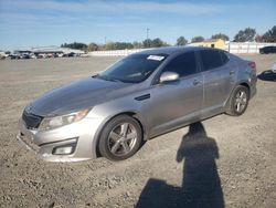 Vehiculos salvage en venta de Copart Sacramento, CA: 2014 KIA Optima LX