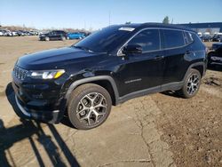 Salvage cars for sale at Woodhaven, MI auction: 2024 Jeep Compass Limited