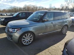 Land Rover salvage cars for sale: 2015 Land Rover Range Rover Supercharged