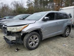 Toyota Vehiculos salvage en venta: 2014 Toyota Highlander XLE