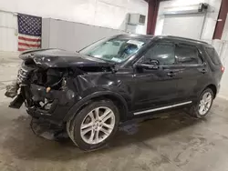 Salvage cars for sale at Avon, MN auction: 2017 Ford Explorer XLT