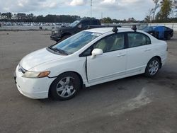 Salvage cars for sale at Dunn, NC auction: 2008 Honda Civic LX