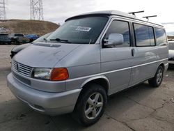 Volkswagen Eurovan mv salvage cars for sale: 2002 Volkswagen Eurovan MV