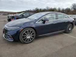 Salvage cars for sale at Brookhaven, NY auction: 2023 Mercedes-Benz EQS Sedan 580 4matic