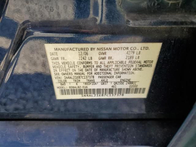 2007 Nissan Altima 2.5