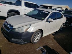 Salvage cars for sale at Brighton, CO auction: 2013 Subaru Legacy 2.5I Premium