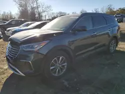 Salvage cars for sale at Baltimore, MD auction: 2018 Hyundai Santa FE SE