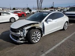 Salvage cars for sale at Van Nuys, CA auction: 2019 Tesla Model 3