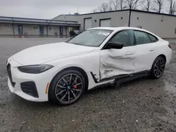 BMW i4 m50 salvage cars for sale: 2024 BMW I4 M50