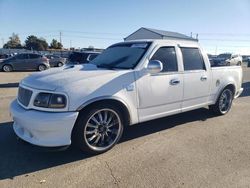 Salvage trucks for sale at Nampa, ID auction: 2001 Ford F150 Supercrew