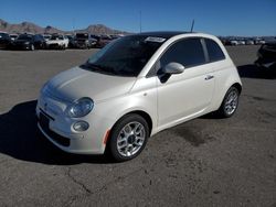 Salvage cars for sale at North Las Vegas, NV auction: 2012 Fiat 500 POP