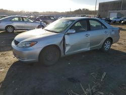 Salvage cars for sale at Fredericksburg, VA auction: 2004 Toyota Camry LE