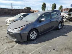 Salvage cars for sale at Wilmington, CA auction: 2020 Toyota Prius L