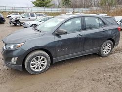 Vehiculos salvage en venta de Copart Davison, MI: 2018 Chevrolet Equinox LS