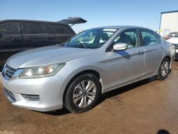 Honda salvage cars for sale: 2015 Honda Accord LX