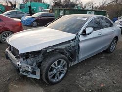 Salvage cars for sale from Copart Cleveland: 2016 Mercedes-Benz C 300 4matic