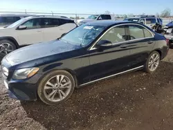 Salvage cars for sale at Houston, TX auction: 2018 Mercedes-Benz C300