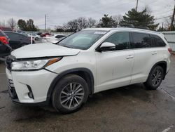 Toyota salvage cars for sale: 2018 Toyota Highlander SE